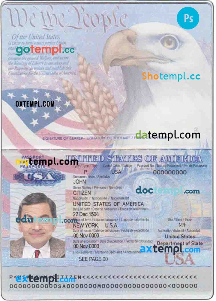 passport sample