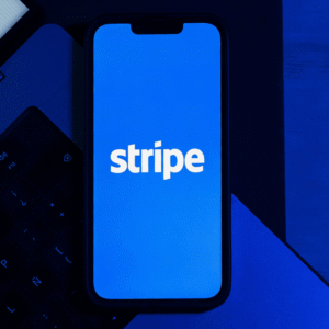Stripe shutdowns logo graphic.