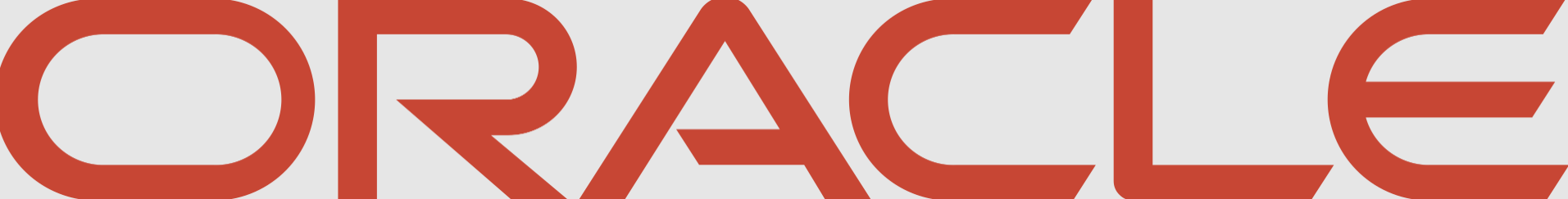 Oracle logo.