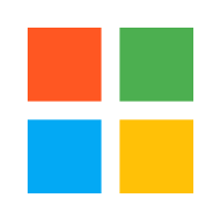 Microsoft logo.